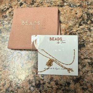 Beads by Tara Dainty Gold Necklace